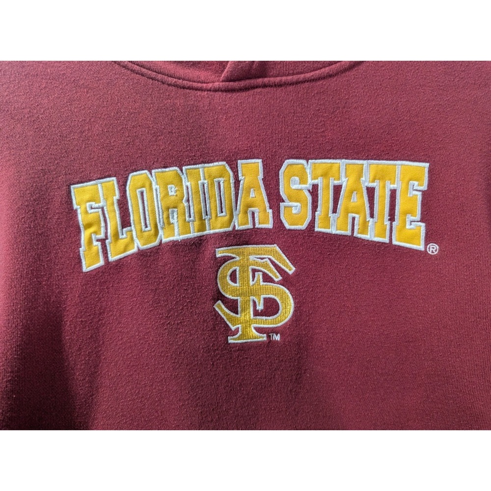Y2K Starter Florida State Seminoles Hoodie FSU Logo Pullover Youth Large - Picture 3 of 11